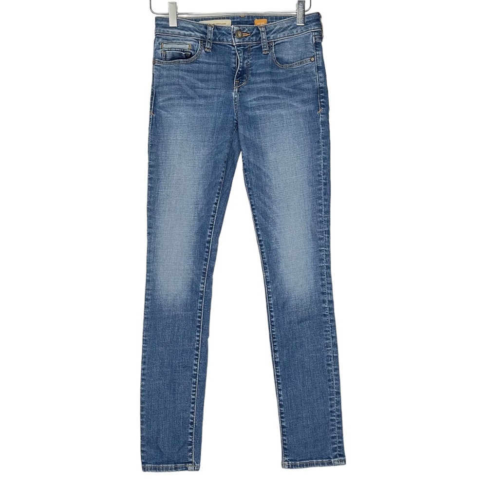 Pilcro and the Letterpress Jeans Womens‎ 26 Stet Blue Denim Skinny Anthropologie